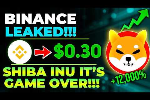 SHIBA INU COIN NEWS TODAY – *HUGE* UPCOMING PRICE PUMP DATE LEAKED –  SHIBA INU PRICE..