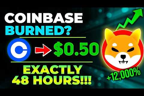 SHIBA INU COIN NEWS TODAY – COINBASE JUST CONFIRMED SHIB WILL EXPLODE TOMORROW – PRICE..