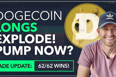 DOGECOIN - LONGS EXPLODE! PUMP NOW? [NOW 62/62 WINS] - DogeCoin Market News Now