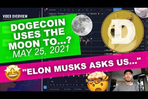 DOGECOIN - "Might Use The 'ACTUAL MOON' To..!" Watch $0.50 Strongly This Week!..