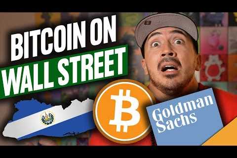 Wall Street Is Backing Bitcoin! (Goldman Sachs FIRST EVER BTC Backed Loan!)