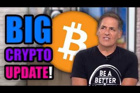 BIG NEWS FOR CRYPTOCURRENCY MAKES ME SO HAPPY! (Mark Cuban STILL Bullish)