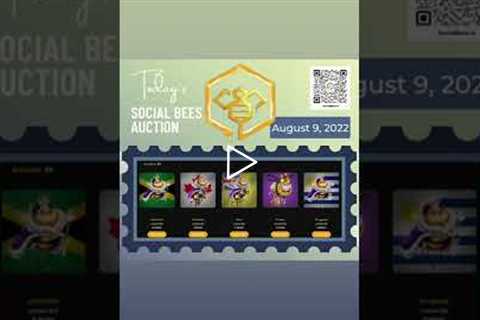 The Social Bees Action For Day 68