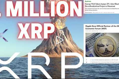 ONE MILLION XRP  Ripple XRP News & Altcoin Crypto Price Charts 🌊 ANGEL INVESTING 💥