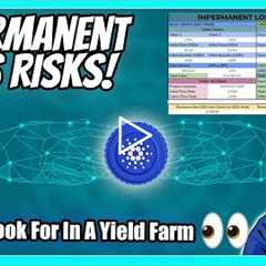 Cardano DeFi Tips on Yield Farming + Impermanent Loss Calculator 🧮