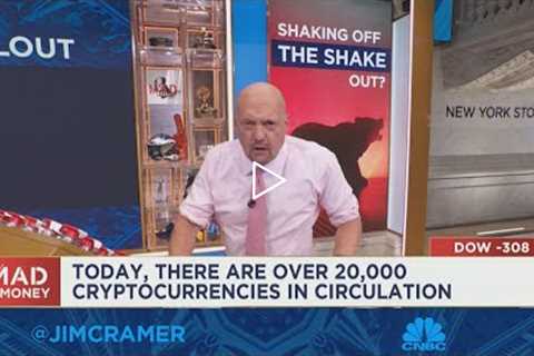 Jim Cramer rips cryptocurrencies and other speculative assets, urges investors to stay away