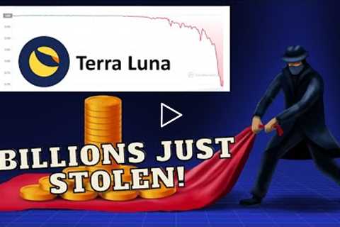 THE BIGGEST BITCOIN RUG PULL JUST HAPPENED | BILLIONS LOST | TERRALUNA UST COLLAPSE CRYPTOCURRENCY