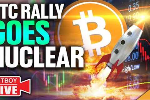 Bitcoin Rally Goes NUCLEAR! (Cardano Passes BIGGEST Test)