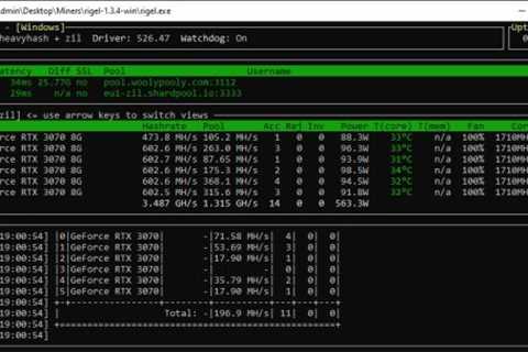 How to Properly Dual Mine KAS + ZIL With the Rigel 1.3.4 Nvidia GPU Miner