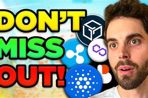 Top 8 Crypto Coins About To Go Crazy (Last One is UNEXPECTED!)