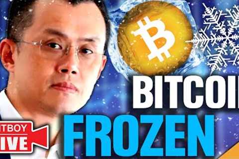 Binance FREEZES Bitcoin! (US Banking Turmoil)