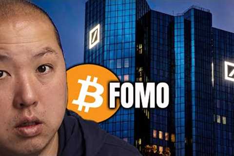 Bitcoin FOMO is Real...Another Institution Jumps In