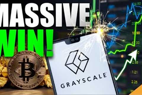 🚨BREAKING🚨 Grayscale Wins SEC Lawsuit! (MASSIVE Crypto Pump!)