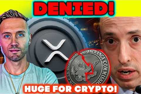 MASSIVE Win for Ripple XRP! Judge Crushes SEC Hopes: Game-Changing for ALL of CRYPTO!