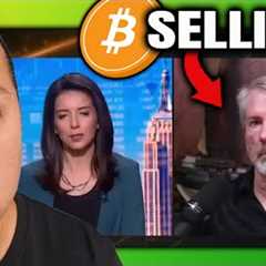 Michael Saylor Reveals When He Plans on Selling Bitcoin