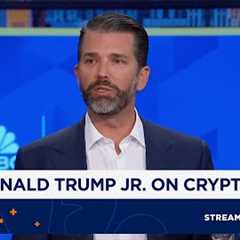 Donald Trump Jr. on crypto: We got into it out of necessity