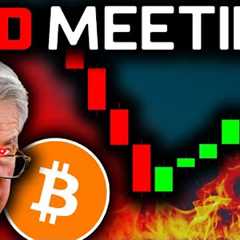 BITCOIN WARNING CONFIRMED (Fed Meeting Today)!! Bitcoin News Today, Ethereum, Solana, XRP, Chainlink
