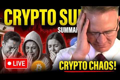 Why did crypto crash? Crypto Sunday Summary - 31 August 2025