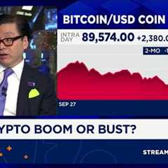 Bitcoin could hit new highs by year-end, says Fundstrat''s Tom Lee