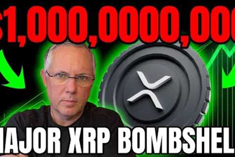 XRP Holders! $1,000,000,000 XRP Bombshell! Breaking XRP News!