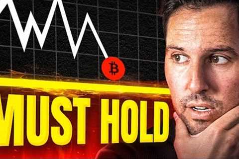 CRITICAL: If THIS Level Fails BTC Is Will Drop Down To $…