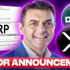 MAJOUR ANNOUNCEMENT!! DTCC & XRP STARTING RIGHT NOW?!?!?!