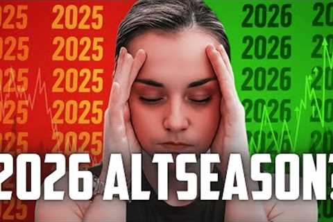 Alt Season Is BROKEN [Watch Before 2026]