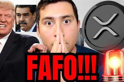 XRP THE LATEST NOW! TRUMP FAFO NEWS