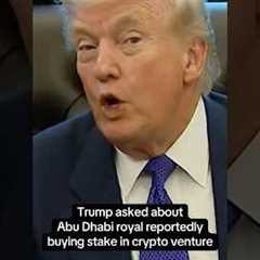 Trump talks future of crypto