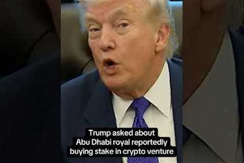 Trump talks future of crypto
