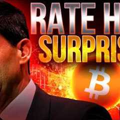 Fed Rate Hike Surprise?📈Crypto Market Update