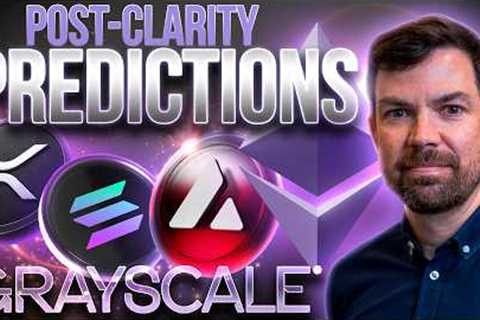 Post-CLARITY Crypto Predictions!🔥GRAYSCALE Zach Pandl INTERVIEW🚨